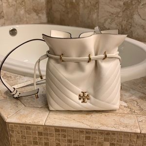 Tory Burch Kira Chevron Mini Bucket Bag